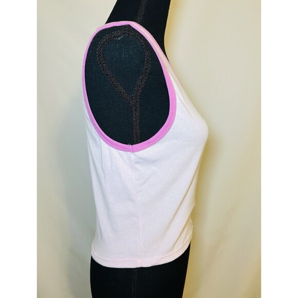 Mattel Barbie™Graphic Crop Top Pink Tank Top Shirt Women's LARGE NWT - Picture 4 of 8